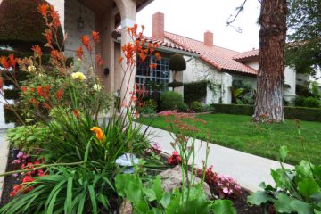 Mens Residence Front Yard